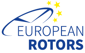 Logo de la feria European Rotors en Madrid